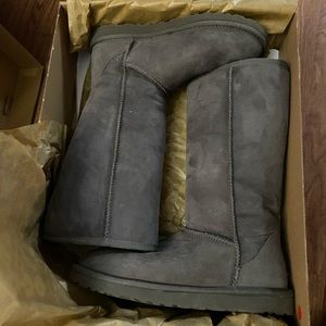 UGG Women’s Classic Tall Grey, Size 8